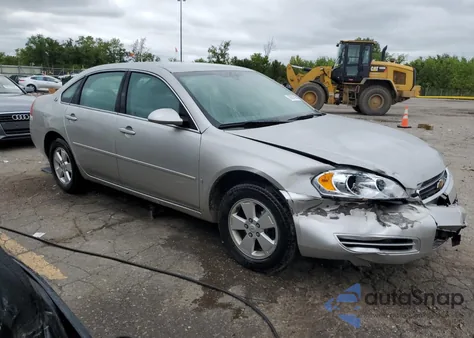 2007 Chevrolet Impala Lt from USA, damaged, VIN 2G1WT58K979362681